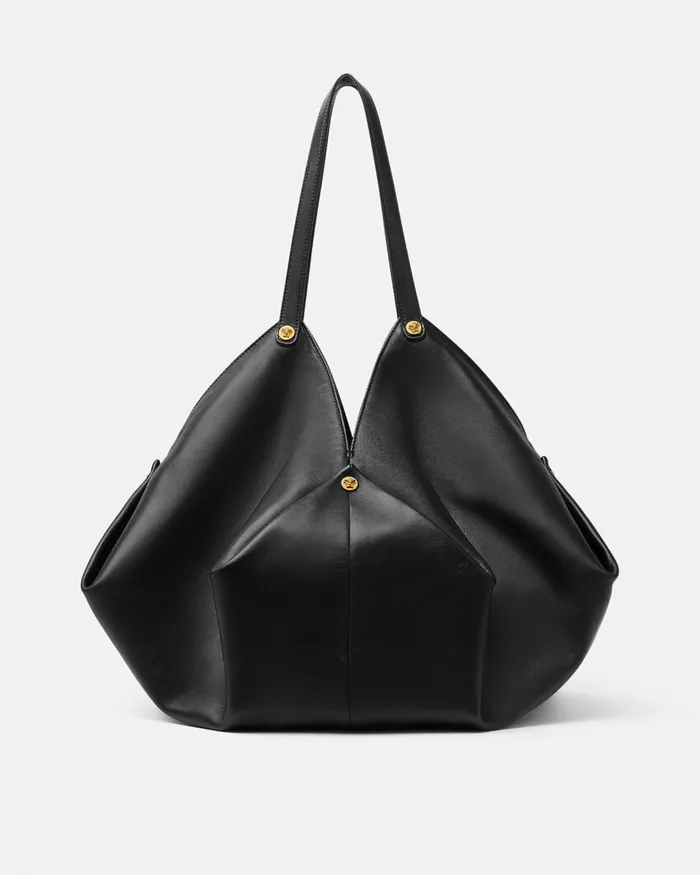 Shoulder and Crossbody Women Versace Protea Large Shoulder Bag Blackgold