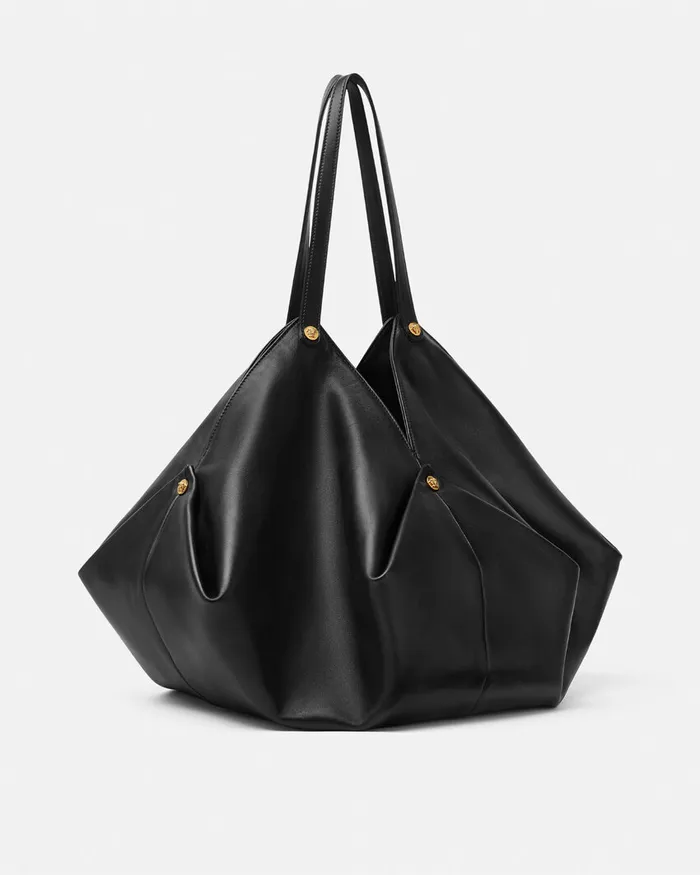 Shoulder and Crossbody Women Versace Protea Large Shoulder Bag Blackgold
