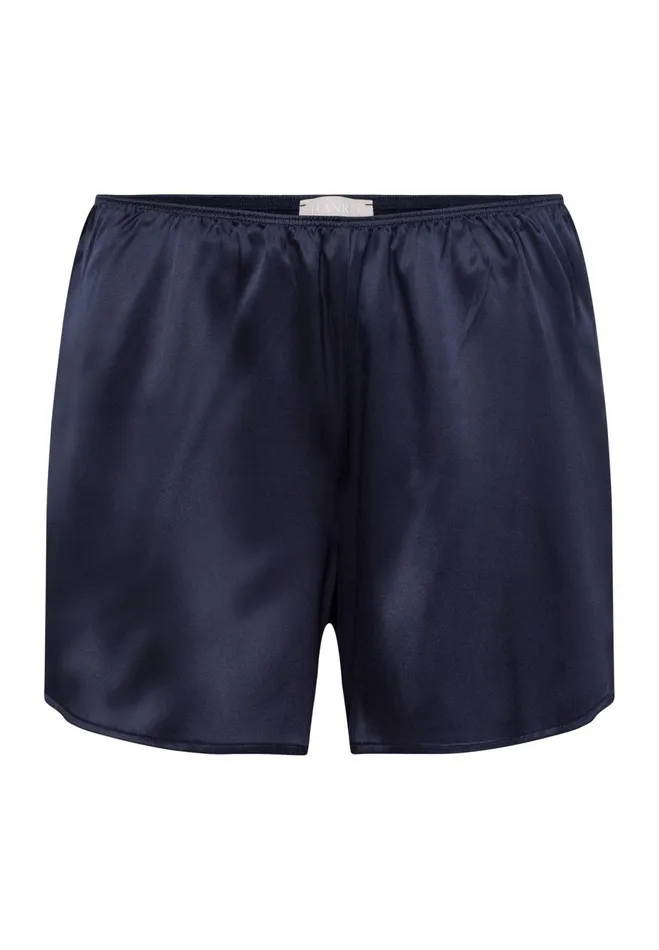 Silk Knickers Deep Navy Women HANRO Pajama Bottoms