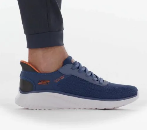Slipins BOBS Sport Squad Chaos Navy Multi Men SKECHERS SlipOn