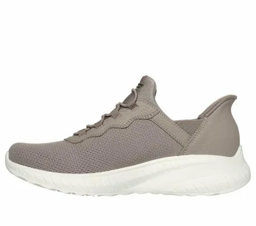 Slipins BOBS Sport Squad Chaos Taupe Women SKECHERS SlipOn