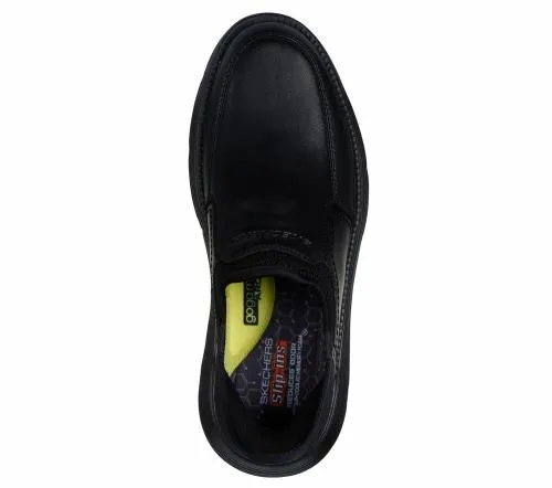 Slipins Garza 8211 Dorado Black Men SKECHERS Hands Free Slipins