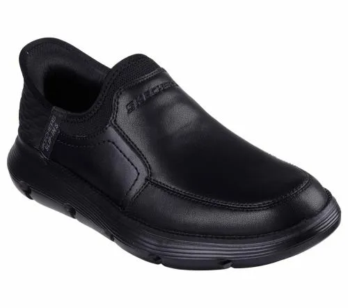 Slipins Garza 8211 Dorado Black Men SKECHERS Hands Free Slipins