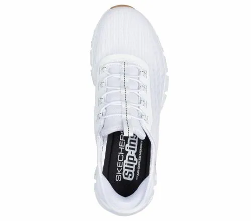 Slipins GlideStep 8211 Tranquility White Black Women SKECHERS SlipOn