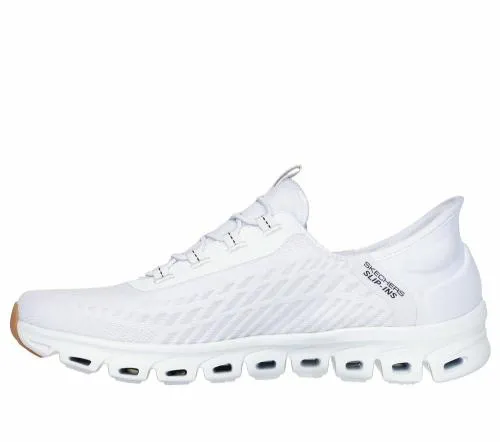 Slipins GlideStep 8211 Tranquility White Black Women SKECHERS SlipOn