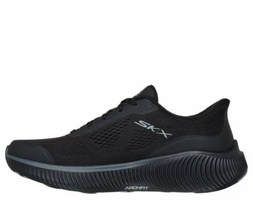 Slipins GO RUN Anywhere Black Men SKECHERS SlipOn