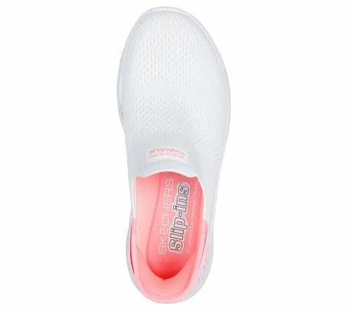 Slipins GO WALK 7 8211 Mia White Pink Women SKECHERS SlipOn
