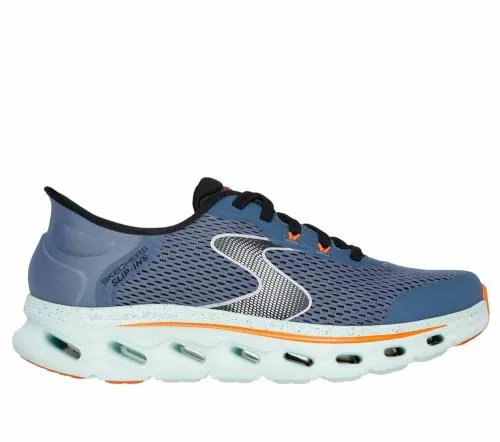 Slipins GO WALK GlideStep 20 8211 Zander Navy Orange Men SKECHERS SlipOn