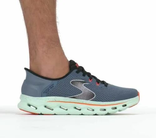 Slipins GO WALK GlideStep 20 8211 Zander Navy Orange Men SKECHERS SlipOn