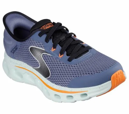 Slipins GO WALK GlideStep 20 8211 Zander Navy Orange Men SKECHERS SlipOn