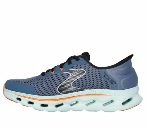 Slipins GO WALK GlideStep 20 8211 Zander Navy Orange Men SKECHERS SlipOn