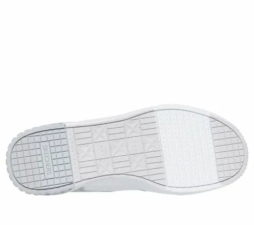 Slipins Jade 8211 Radiant Roar White Silver Women SKECHERS SlipOn