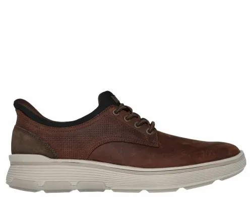 Slipins Mark Nason X Casual Glide Cell 8211 Duncan Red Brown Men SKECHERS SlipOn