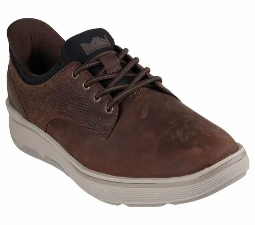 Slipins Mark Nason X Casual Glide Cell 8211 Duncan Red Brown Men SKECHERS SlipOn