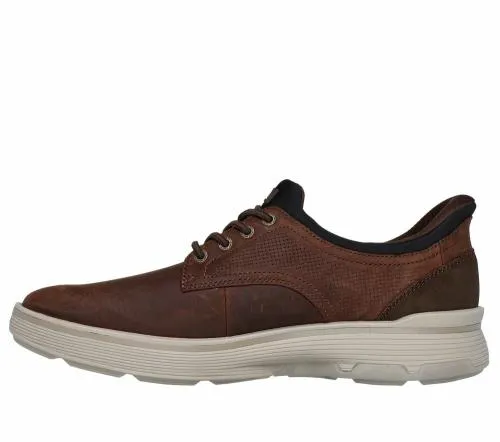 Slipins Mark Nason X Casual Glide Cell 8211 Duncan Red Brown Men SKECHERS SlipOn