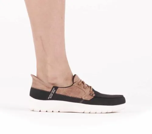 Slipins OntheGO Flex 8211 Palmilla Black White Women SKECHERS SlipOn