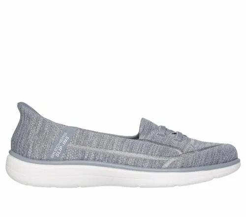 Slipins OntheGO Flex Radiant 8211 Dreaming Gray Women SKECHERS SlipOn