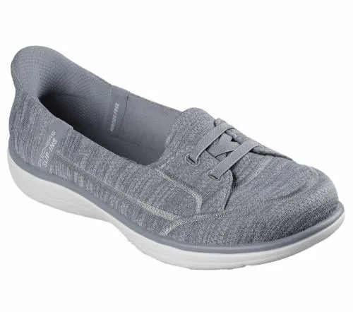 Slipins OntheGO Flex Radiant 8211 Dreaming Gray Women SKECHERS SlipOn