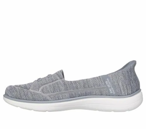 Slipins OntheGO Flex Radiant 8211 Dreaming Gray Women SKECHERS SlipOn