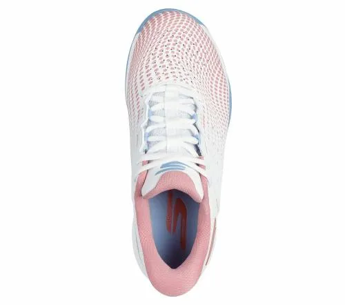 Slipins Relaxed Fit Viper Court Reload White Light Blue Women SKECHERS SlipOn