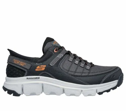 Slipins Summits AT Gray Orange Men SKECHERS SlipOn