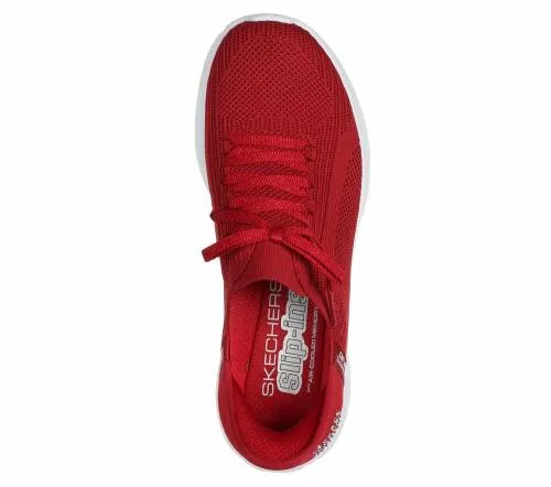 Slipins Ultra Flex 30 8211 Heart Me Red Women SKECHERS SlipOn