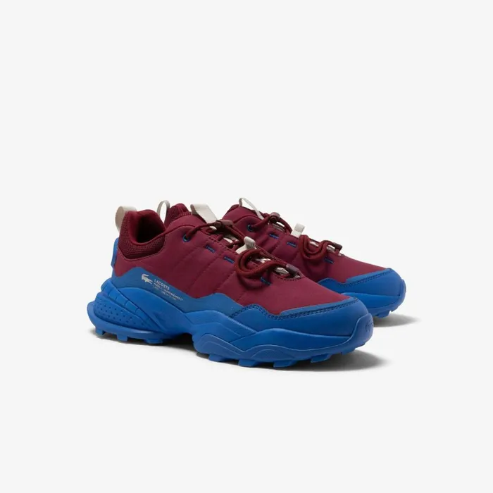 Sneakers Men Lacoste Men039s LGuard Breaker CT Textile Outdoor Sneakers Burgblu Aic