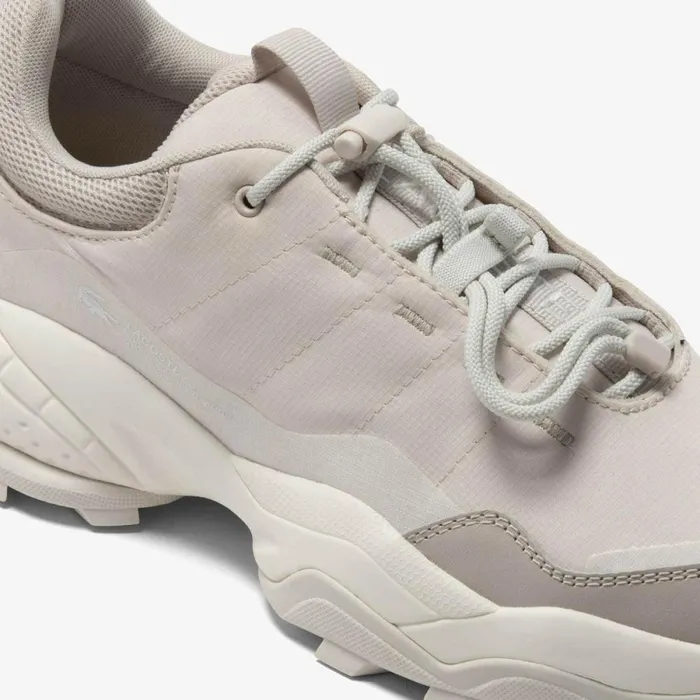Sneakers Men Lacoste Men039s LGuard Breaker CT Textile Outdoor Sneakers Off Whtoff Wht 18c