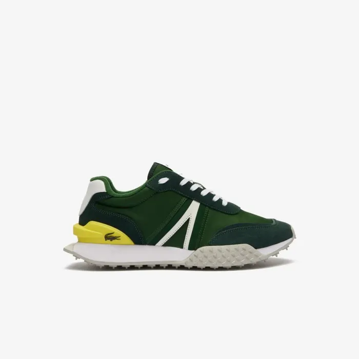 Sneakers Men Lacoste Men039s LSpin Deluxe Sneakers Dk Grnylw Ab3