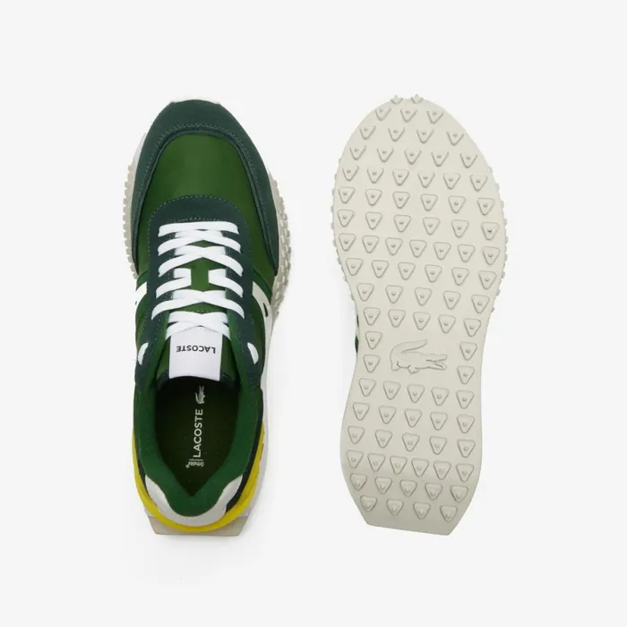 Sneakers Men Lacoste Men039s LSpin Deluxe Sneakers Dk Grnylw Ab3