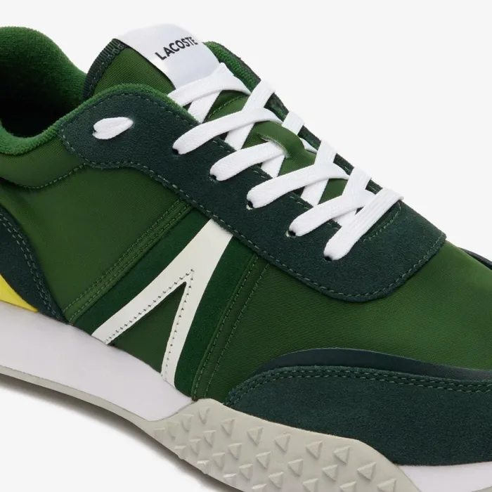 Sneakers Men Lacoste Men039s LSpin Deluxe Sneakers Dk Grnylw Ab3