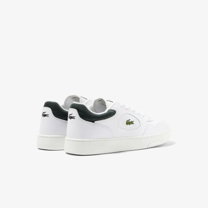 Sneakers Men Lacoste Men039s Lineset Leather Sneakers Whitedark Green 1r5