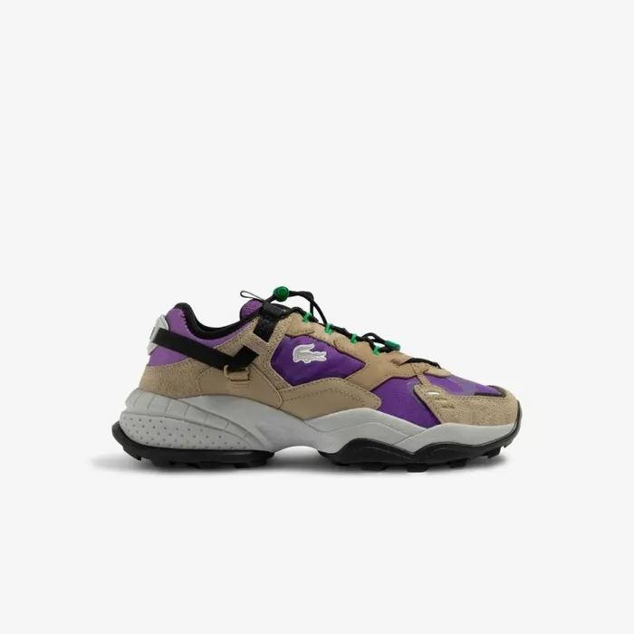 Sneakers Men Lacoste Men039s Outdoor LGuard Breaker Sneakers In Tearproof Fabric Dk Purpnat Pn4 Sneakers Men Lacoste Men039s Outdoor LGuard Breaker Sneakers In Tearproof Fabric Dk Purpnat Pn4