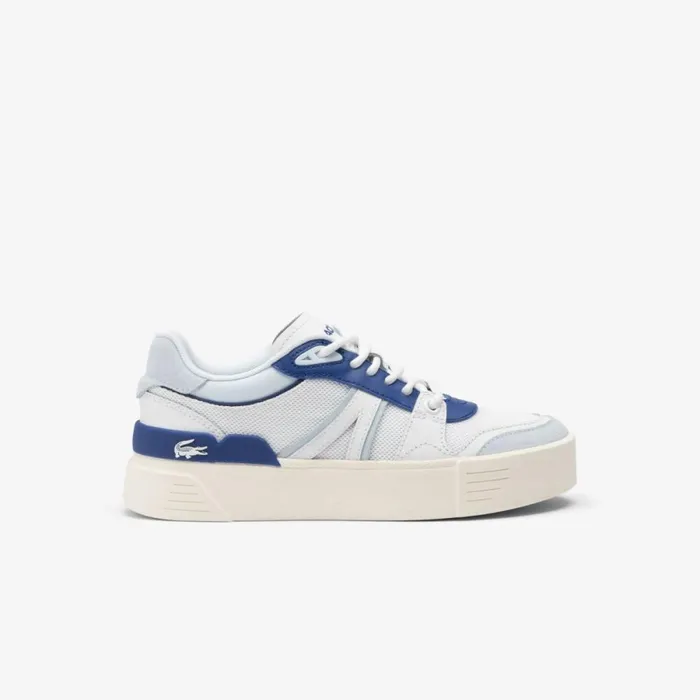 Sneakers Women Lacoste Women039s L002 Evo Leather and Mesh Sneakers Whiteblue 080 Sneakers Women Lacoste Women039s L002 Evo Leather and Mesh Sneakers Whiteblue 080