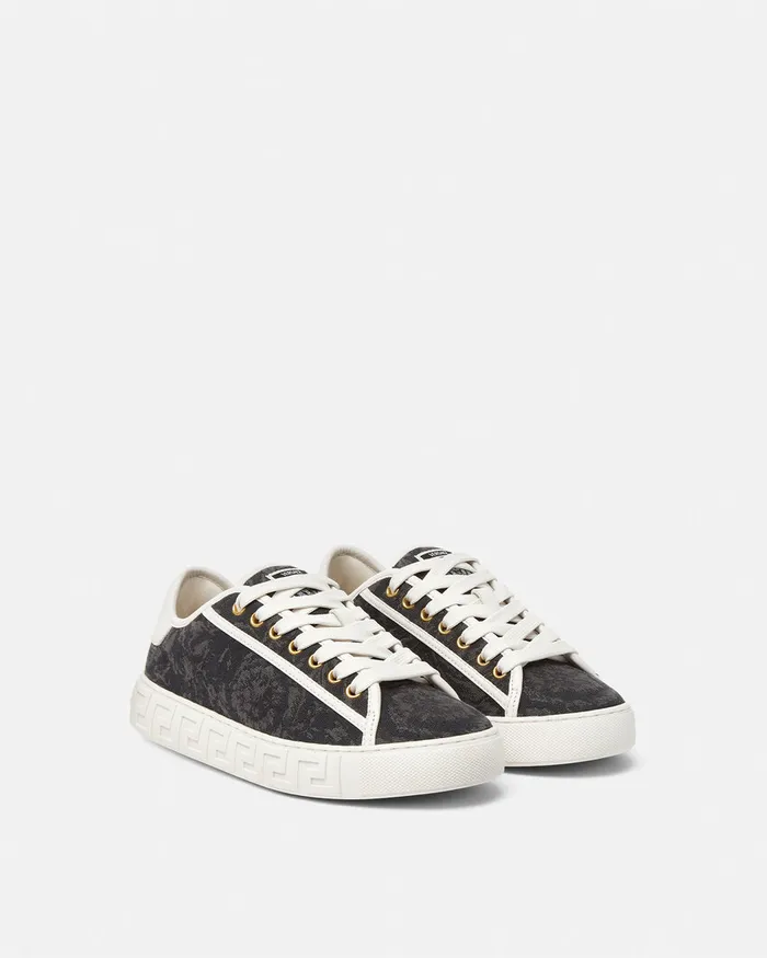 Sneakers Women Versace Barocco Greca Sneakers Blackprint
