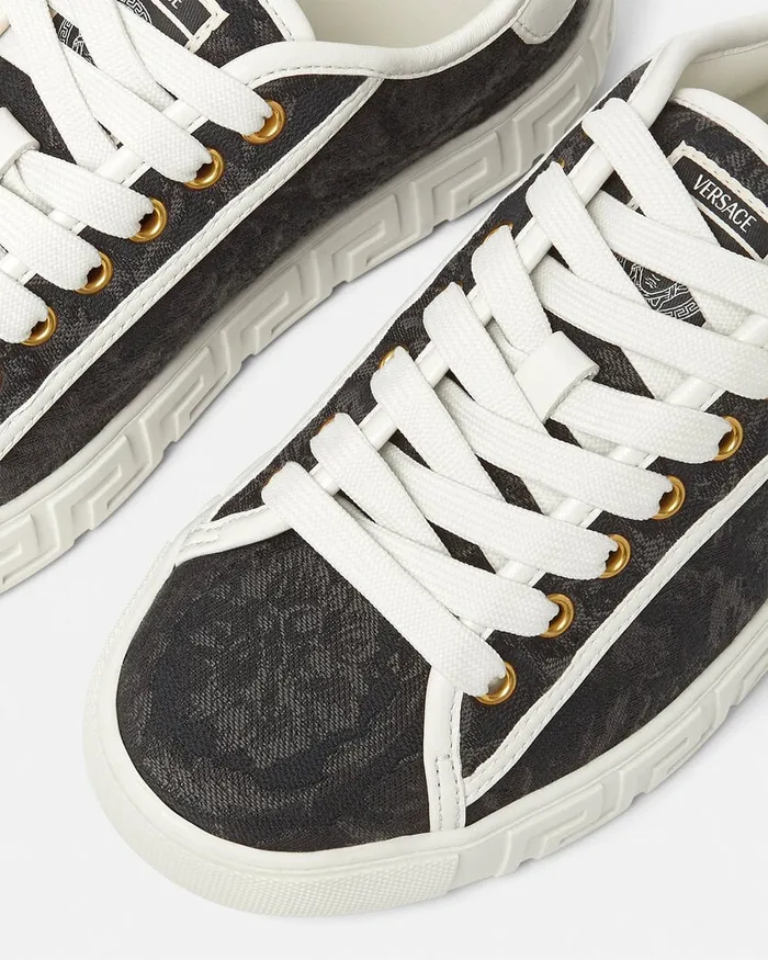 Sneakers Women Versace Barocco Greca Sneakers Blackprint