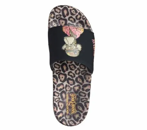 Snoop Dogg Hyper Slide 8211 Dr Bombay Leopard Men SKECHERS Sandals