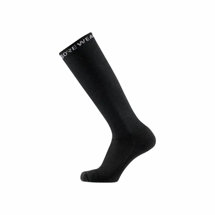 Socks MenWomen GOREWEAR Essential Thermo Long Socks Black