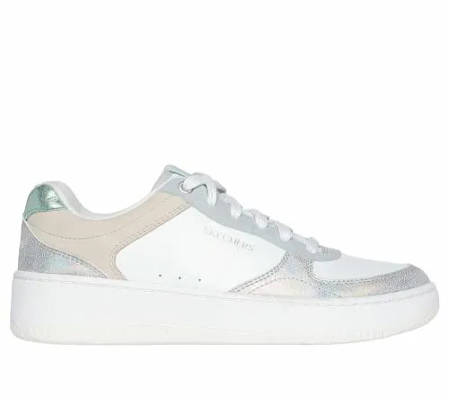 Sport Court 20 8211 Pretty Factor White Multi Women SKECHERS Lace Up