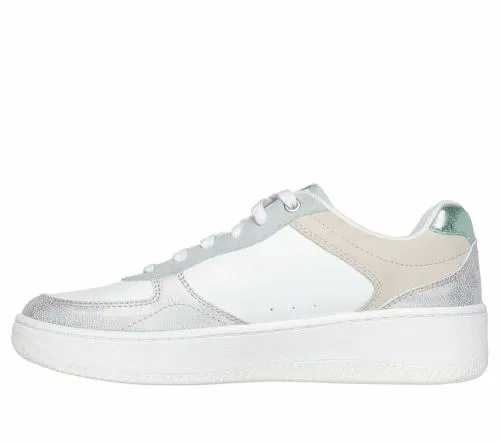 Sport Court 20 8211 Pretty Factor White Multi Women SKECHERS Lace Up