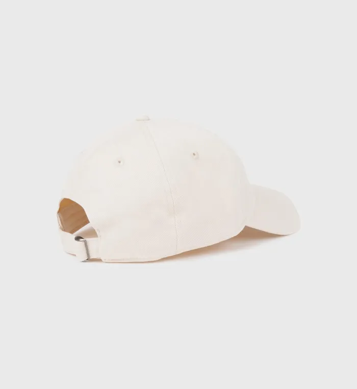 Sporty and Rich Hats Women Hotel Du Cap Cursive Hat 8211 CreamNavy