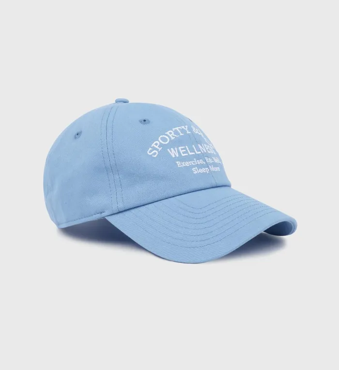 Sporty and Rich Hats Women Wellness Studio Hat 8211 Sky BlueWhite