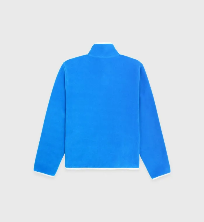 Sporty and Rich Polar Fleece And Sherpa Women Buttoned Polar Sweatshirt 8211 OceanCream