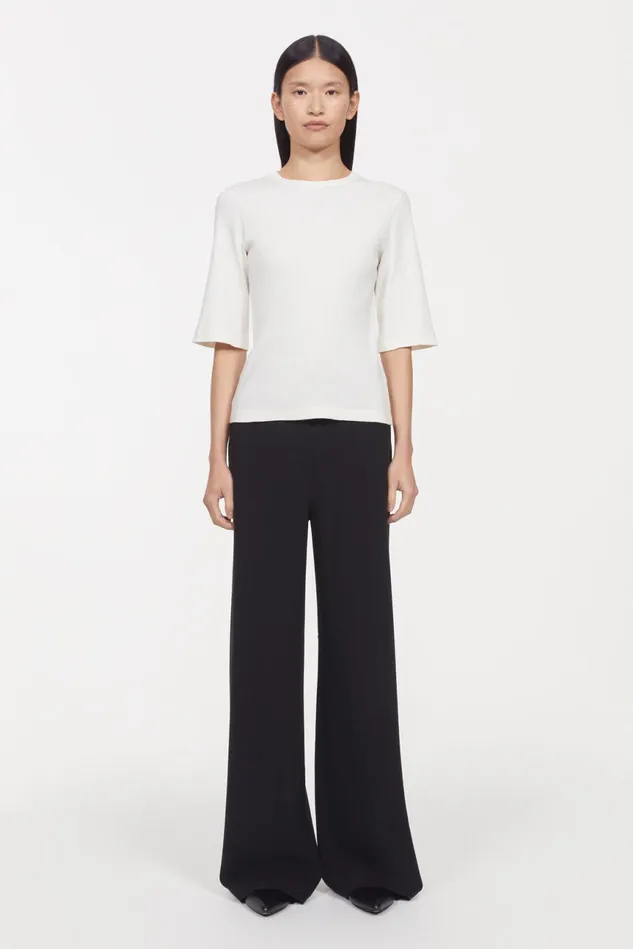 Sprint Cotton Tshirt White Women Rodebjer Tops