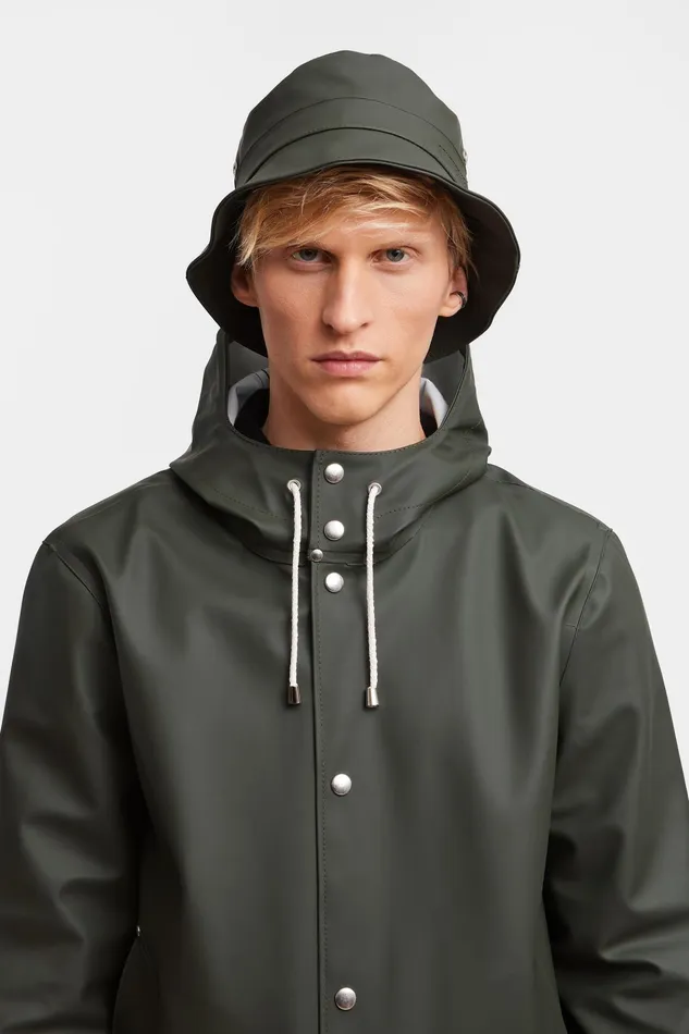 Stutterheim Beckholmen Bucket Hat Green Women Bucket Hats