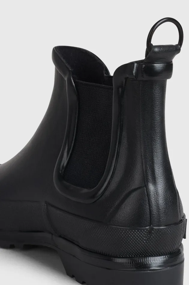 Stutterheim Chelsea Rainwalker Black Women Rain Boots