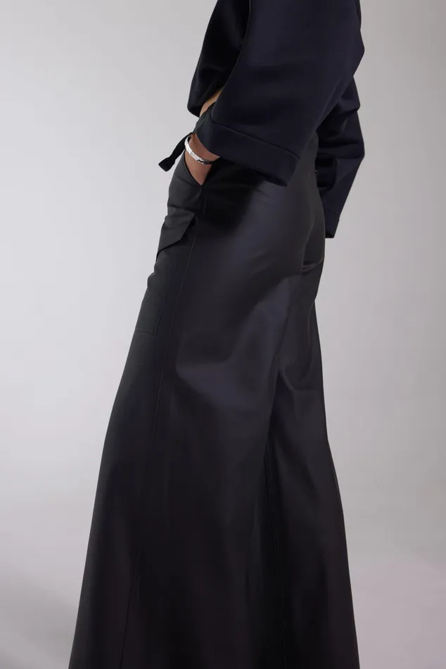 Stutterheim Jarla Trousers Black Women Bottoms