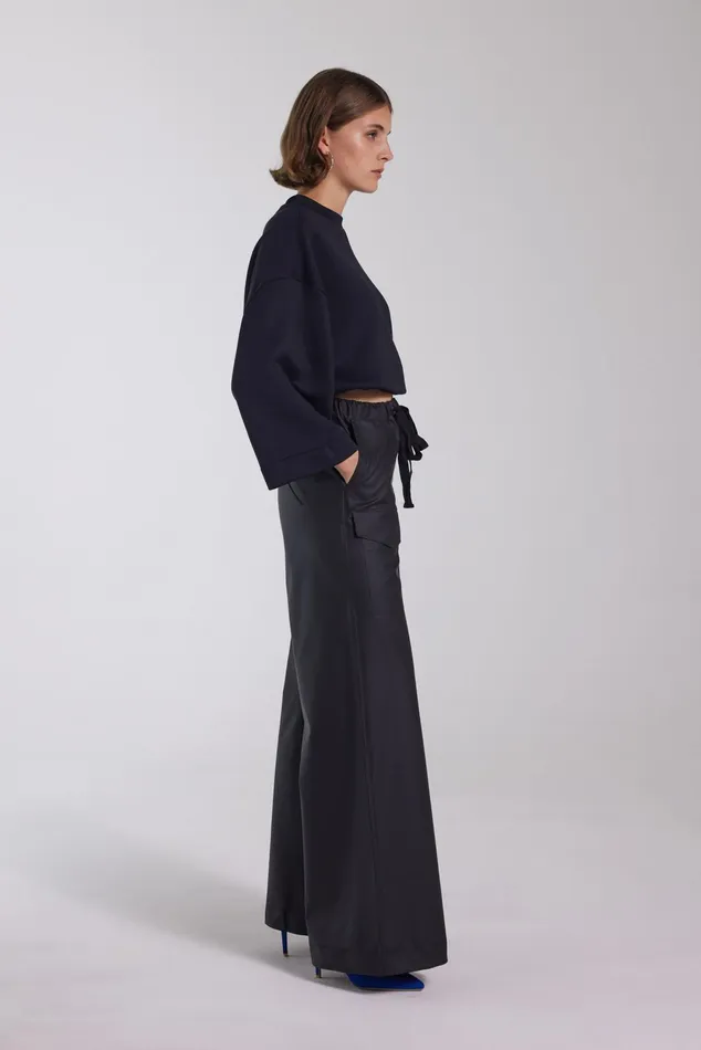 Stutterheim Jarla Trousers Black Women Bottoms