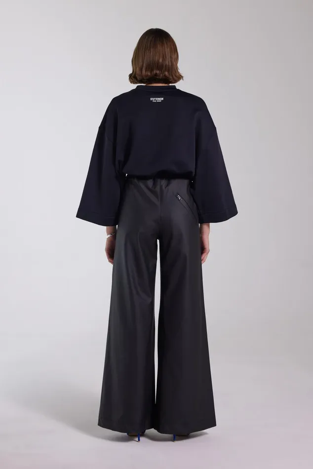 Stutterheim Jarla Trousers Black Women Bottoms