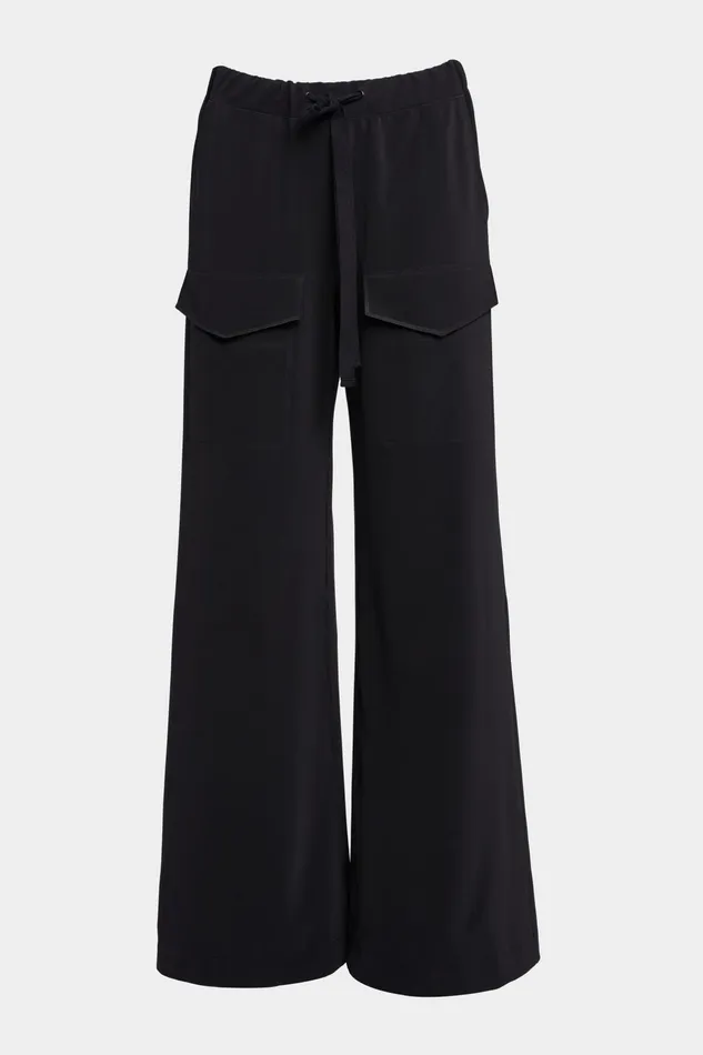 Stutterheim Jarla Trousers Black Women Bottoms
